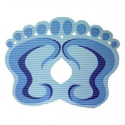 Decupaj PVC soles-albastru 159053