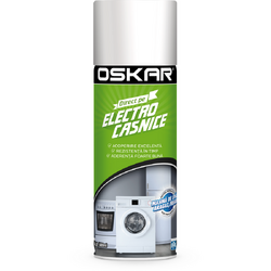 Spray direct pe electrocasnice alb 400ml Oskar
