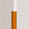Lineco Cornier PVC flexibil stejar inchis 30x30mm (2.75m) LCF307.157