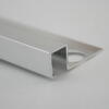 Lineco Bagheta patrata din aluminiu eloxat argintiu TDL105.91 10mm,l=2.5m