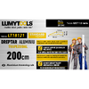 LUMYTOOLS Dreptar trapezoidal 200cm LT18121 Lumy