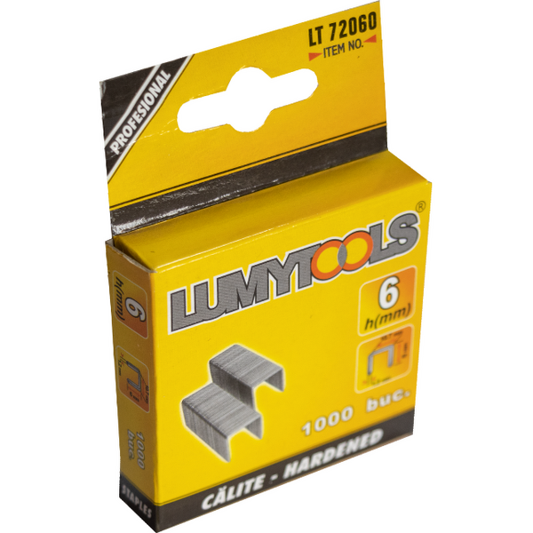 LUMYTOOLS Capse tapiterie 6x1.2mm 1000Buc/cutie LT72060 Lumy