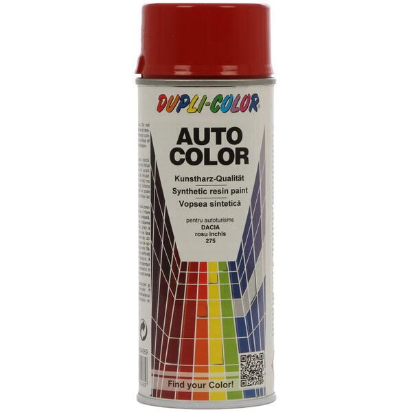 DUPLI-COLOR Spray Dacia rosu 275 400ml 804069 Duplicolor