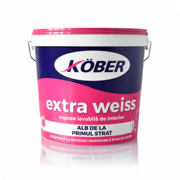 Vopsea weiss extra 4220-P 8.5l Kober