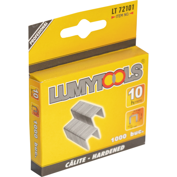 LUMYTOOLS Capse tapiterie 10mm 1000Buc/cutie LT72101 Lumy