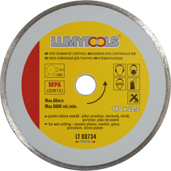 LUMYTOOLS Disc diamantat continuu 180mm LT08734 Lumy