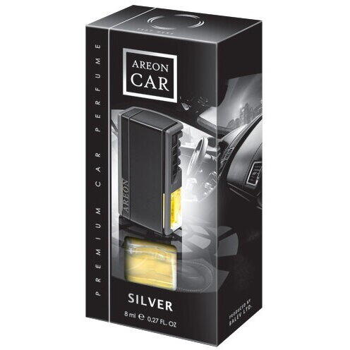 AREON CAR Odorizant auto parfum black silver Areon - Brick Romania