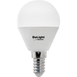 DeLight BEC LED SFERIC E14 6W G45 LUMINA RECE DL65106 SPIN