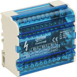 Distribuitor 2 in 9 out 500v 100A 42732 Elvon