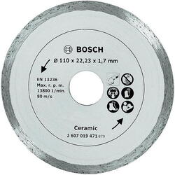 Disc diamantat 115 gresie 2607019472 Bosch