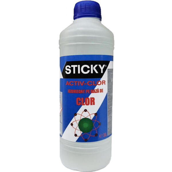 Igienizant pe baza de clor activ 1l Sticky