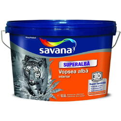 Vopsea superalba 3d activ 8.5l a1 Savana