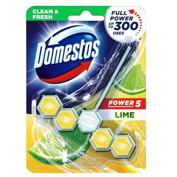 Odorizant wc power5 lime 1x55 g Domestos