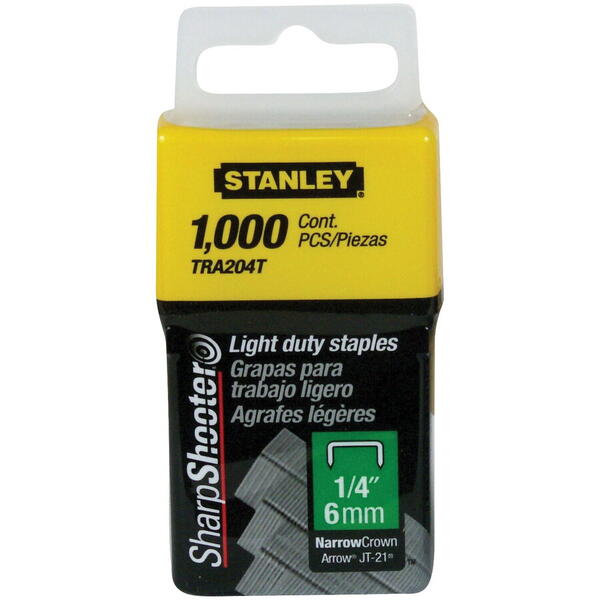 Pachet 1000 capse tip A 6mm 1-TRA204T Stanley