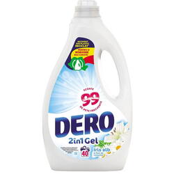 Detergent lichid 2in1 iris 2l 40 spalari Dero