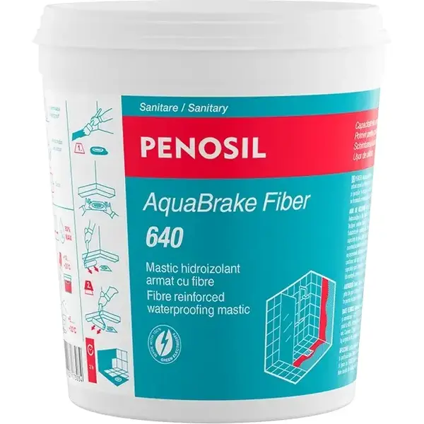 Hidroizolatie aquabrake fiber 640 1l Penosil