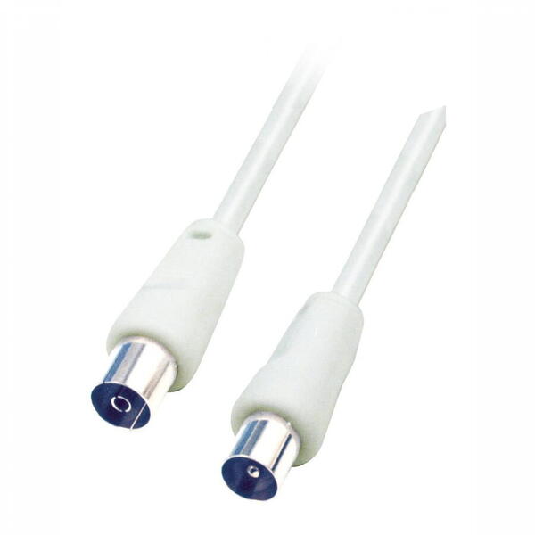 Cablu coaxial 3m alb RF3