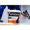 Tencuiala decorativa cu silicon Sticky, 2 mm, structurata, aspect texturat,gri antracit, 25 kg