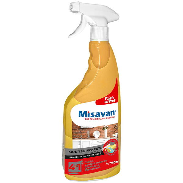 Dezinfectant multisuprafete cu amoniac 750ml 90021961 Misavan