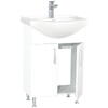 Set mobilier 55cm alb (baza S001+lavoar) 17408 Badenmob