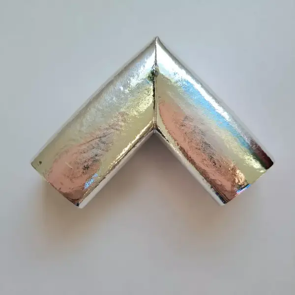 Coltar protector moale subtire argintiu metalizat AC-106 Kidland
