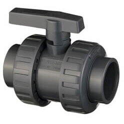 ROBINET PVC D 1 1/4" HOL-HOL PN16 VALROM