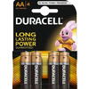 Baterie alcaline R6 4buc/set Duracell