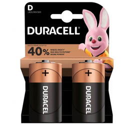 Baterie alcaline R20 2buc/set Duracell