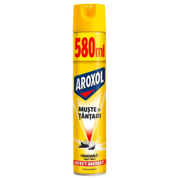 Aroxol spray muste 580ml