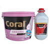 Vopsea coral ceramic mat 15l+coral amorsa speciala alba 4l