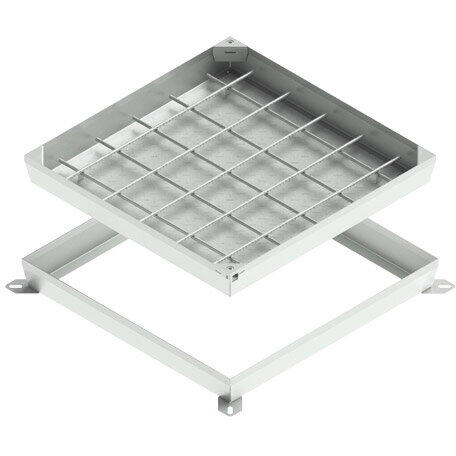 Capac oz urban unifill patrat 680x680 pl.600x600 hext.80 hin.40 cu inchizator b125 (5000.2897) Vodaland