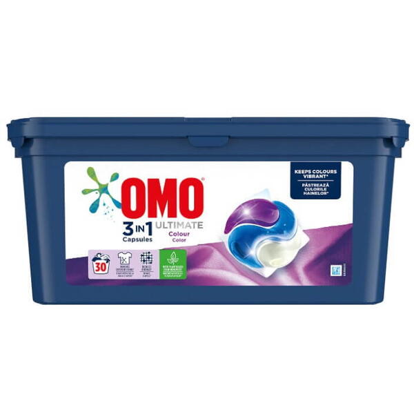 Capsule trio color/active clean 30 spalari Omo ultimate