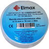 Banda izolatoare elmax 0.13x19mmx20m wht - alba
