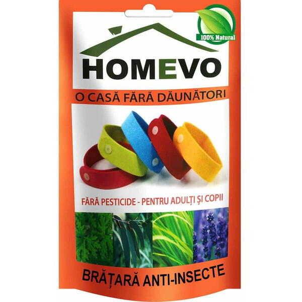 Bratara  anti-insecte Homevo