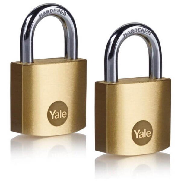 Yale Set 2 lacate alama cheie unica 30mm Y110B/30/115/2