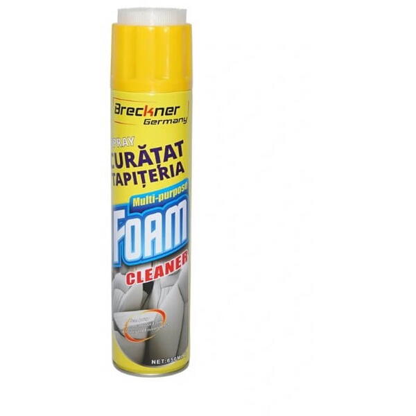 Spray cu spuma activa pentru curatat tapiteria 650ml BK86009 Breckner