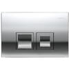 Geberit Clapeta actionare rezervor incastrat Delta50 crom 115.135.21.1