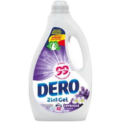Detergent lichid 2in1 lavanda 2l 40 spalari Dero