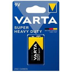Baterie zinc carbon super heavy duty 9v 1 buc 2022 Varta