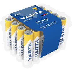 Baterie alcalina energy AAA 24 buc 4103 Varta