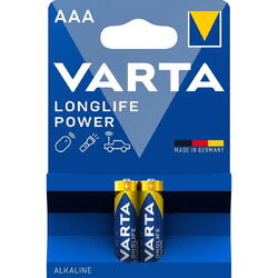 Baterie alcalina Varta longlife power AAA 2 buc 4903 Varta