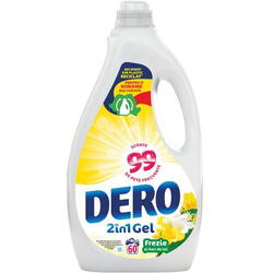Detergent lichid 2in1 frezie 2l 40 spalari Dero