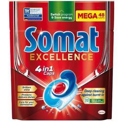 Detergent pentru masina de spalat Somat excellence 48 capsule