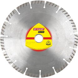 Disc diamantat pentru beton dt/extra/dt350bt/s/125x2,4x22,23/9st/12 354791 Klingspor