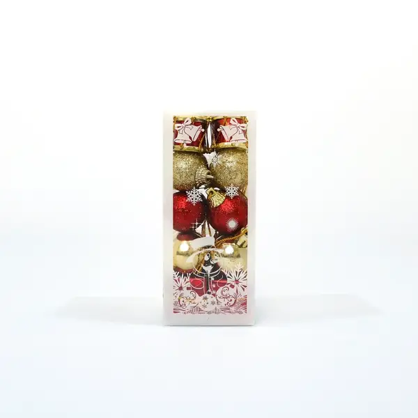 Globuri de craciun + clopotei 4 cm 20 buc Ella Home