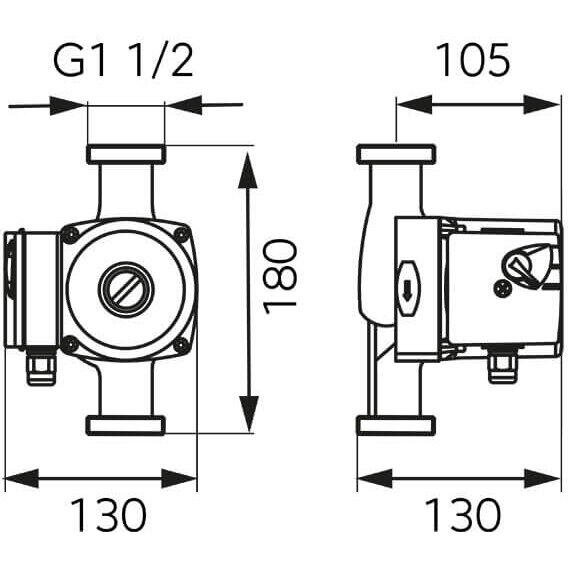 Pompa circulatie Ferro 25/60/180  0202W