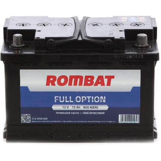 Acumulator auto 72ah full option Rombat