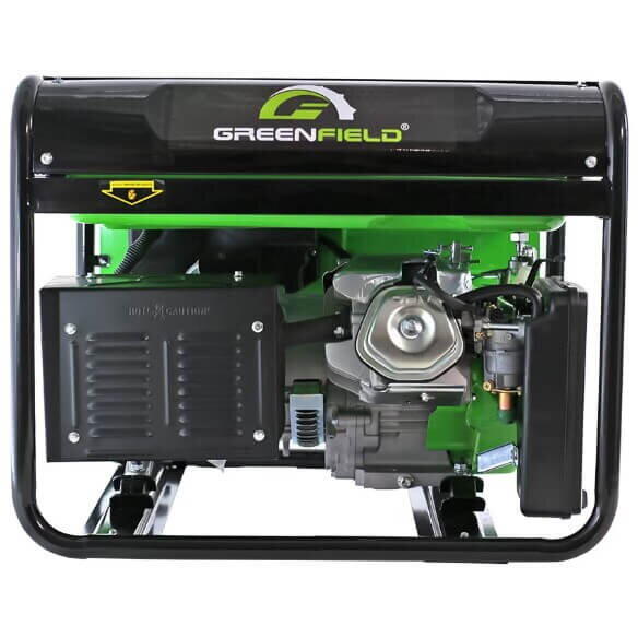 Generator electric monofazat benzina 4.0/4.5kw contor ore functionare bobinaj cupru G-EC6100P Greenfield