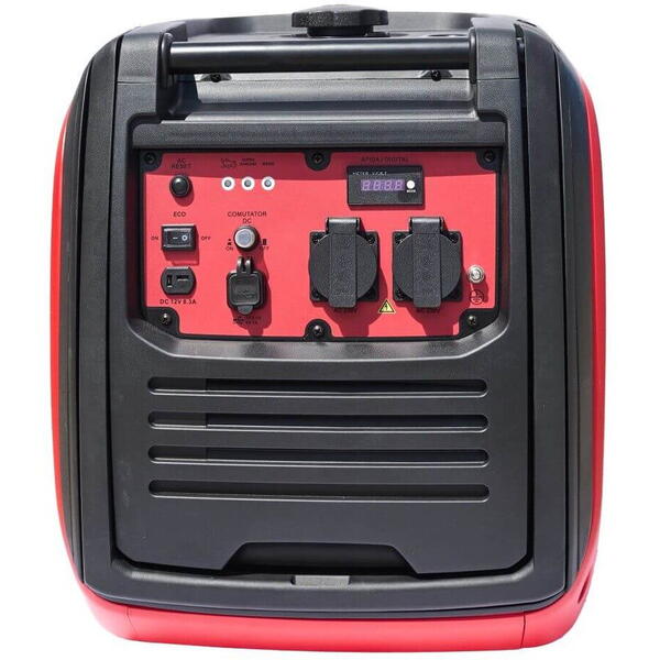 Generator portabil invertor GS3500E carcasat pmax/opt-4.0kw/3.5kw-230v 8.3a usb H-225i benzina s-manual/electric 632450 Energo