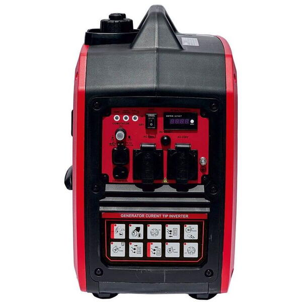 Generator portabil invertor GS2500 carcasat pmax/opt-2.8kw-230v usb H-120i benzina s-manual 632150 Energo